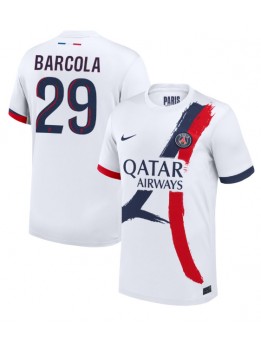 Paris Saint-Germain Bradley Barcola #29 Gostujuci Dres 2024-25 Kratak Rukavima